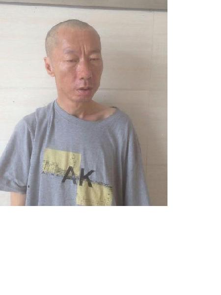 流浪人员无名男21(梁达政)照片，让爱回家
