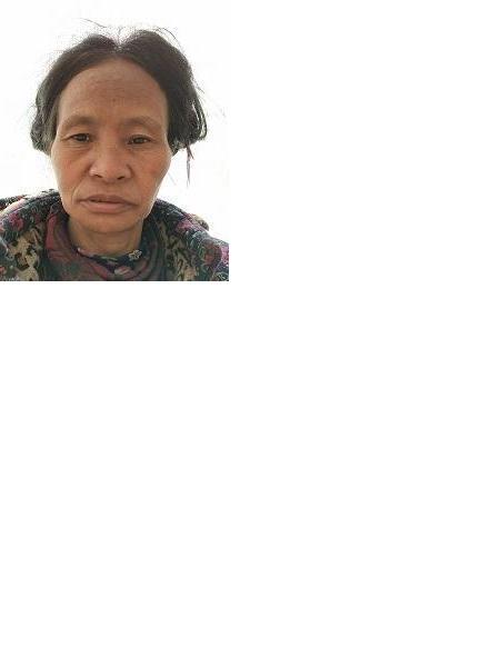 流浪人员无名氏女照片，让爱回家