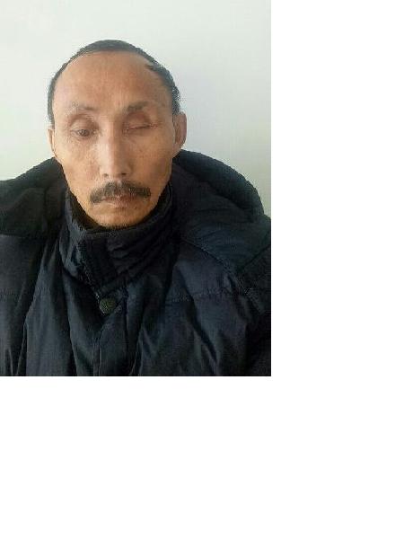 流浪人员张遂生照片，让爱回家