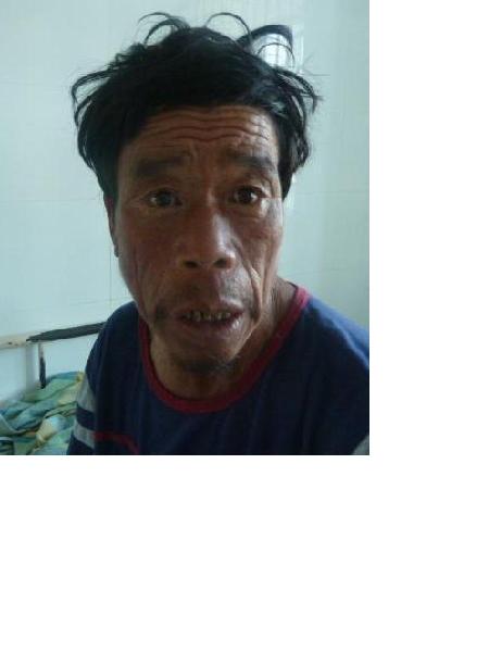 流浪人员李家林照片，让爱回家