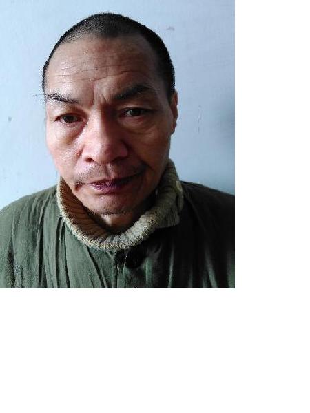 流浪人员刘老实照片，让爱回家