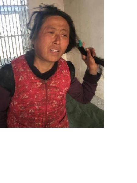 流浪人员蒙禾施照片，让爱回家