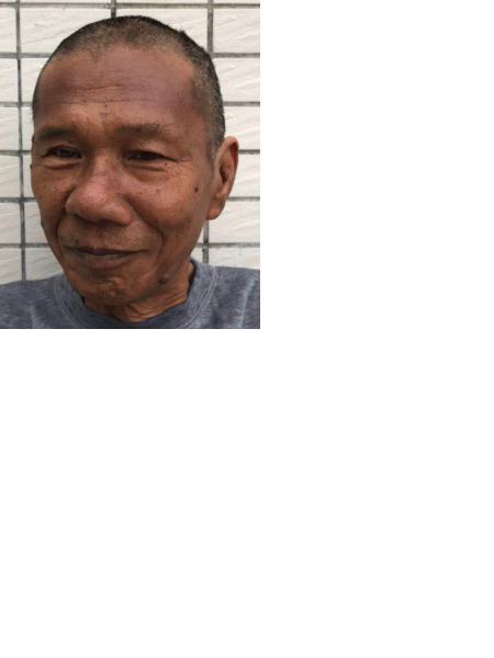 流浪人员无名男43照片，让爱回家
