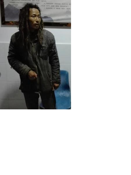 流浪人员无名氏男1照片，让爱回家
