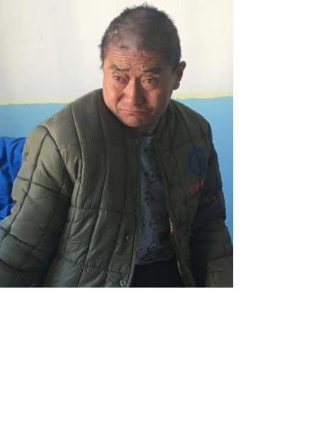 流浪人员绥救17111501照片，让爱回家