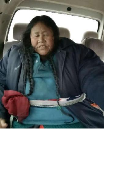 流浪人员蒙禾硕照片，让爱回家