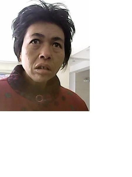 流浪人员朱莲香照片，让爱回家