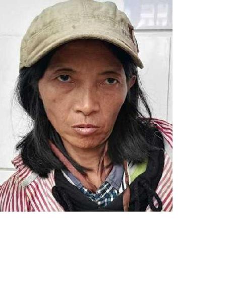 流浪人员刘毛女照片，让爱回家