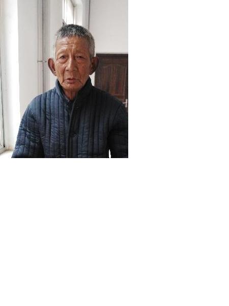 流浪人员马小业照片，让爱回家