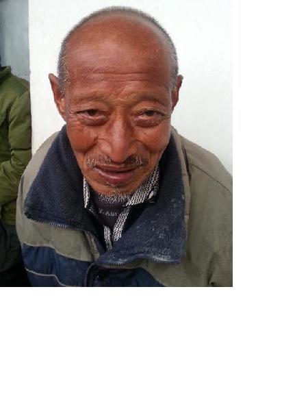 流浪人员无名氏（张枞阳）照片，让爱回家