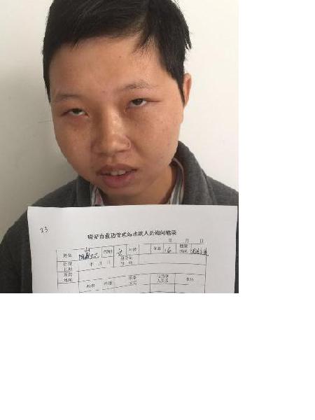 流浪人员陶山三无照片，让爱回家