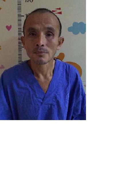 流浪人员救助男170924照片，让爱回家