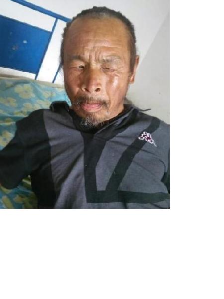 流浪人员无名男照片，让爱回家