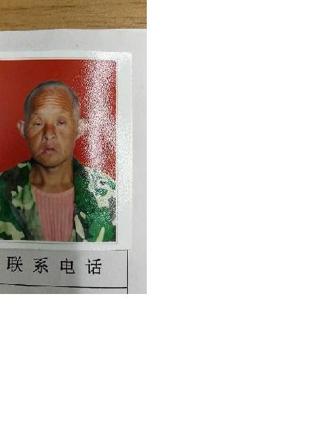 流浪人员何朴满照片，让爱回家