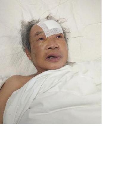 流浪人员刘高清照片，让爱回家