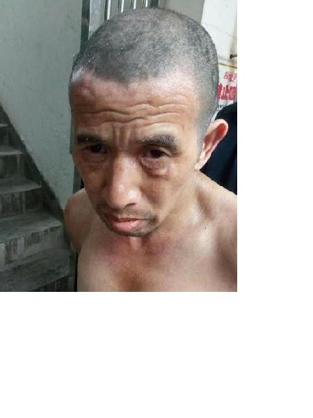 流浪人员无名男氏照片，让爱回家