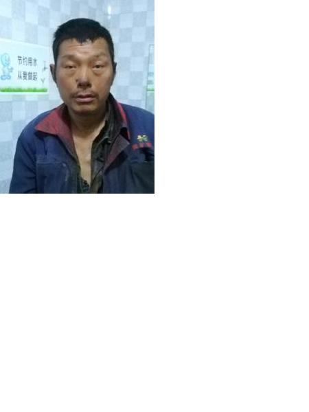 流浪人员张发强（音）照片，让爱回家