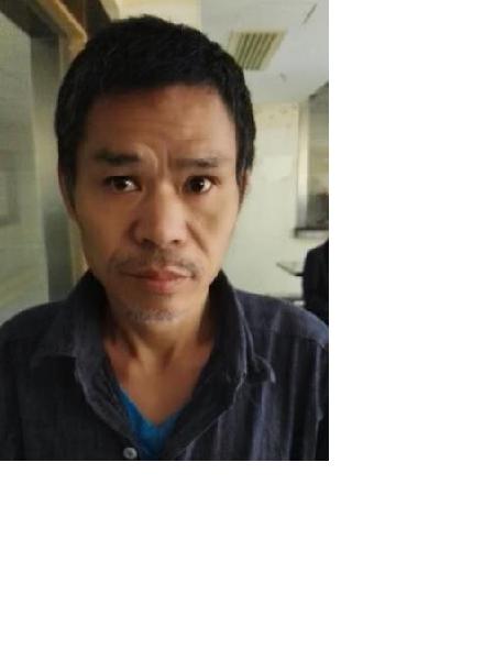流浪人员康黑照片，让爱回家