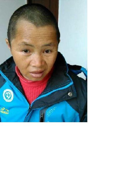 流浪人员助一黄80照片，让爱回家