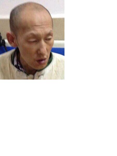 流浪人员无名氏（福永才）照片，让爱回家