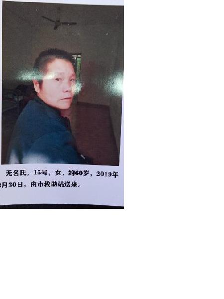 流浪人员无名氏15照片，让爱回家