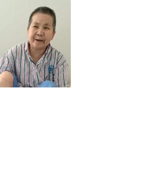 流浪人员周桂花照片，让爱回家