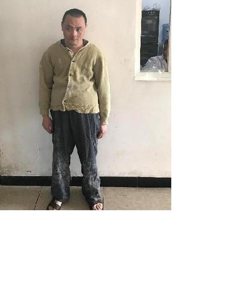 流浪人员康自井照片，让爱回家
