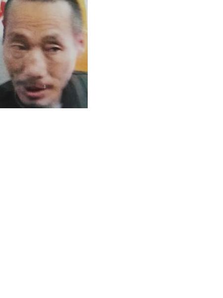 流浪人员无名男照片，让爱回家