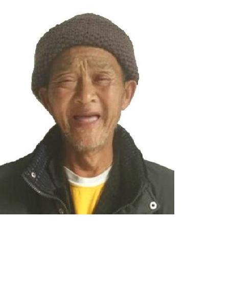 流浪人员李富春照片，让爱回家