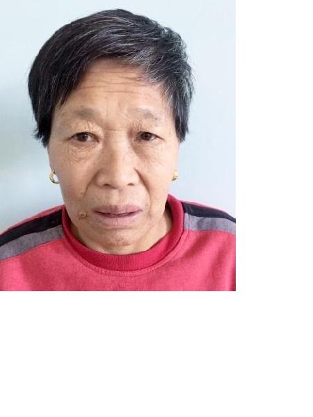 流浪人员李素云照片，让爱回家
