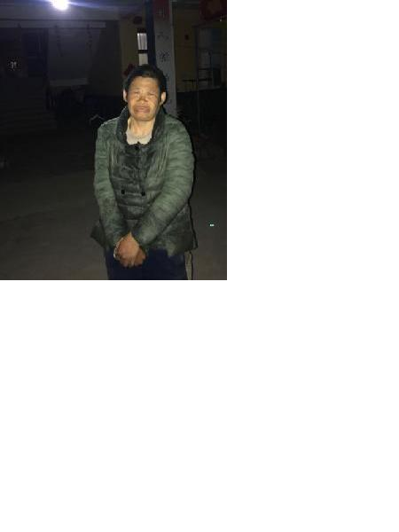 流浪人员无名氏女照片，让爱回家