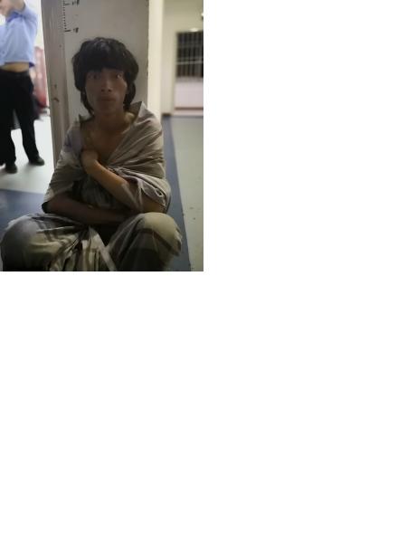 流浪人员男693照片，让爱回家