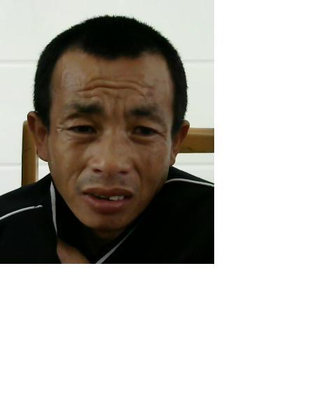 流浪人员潘炬堂照片，让爱回家