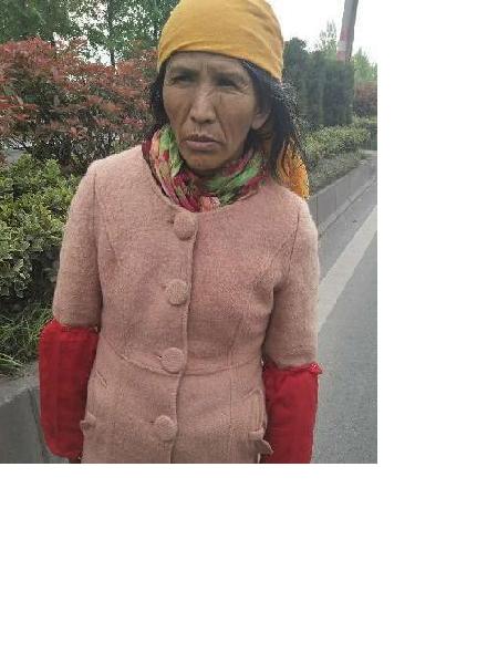 流浪人员闽女米照片，让爱回家