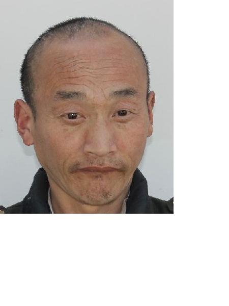 流浪人员无名男01照片，让爱回家