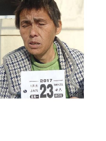 流浪人员无名氏8照片，让爱回家