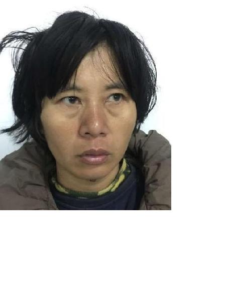 流浪人员无名女照片，让爱回家
