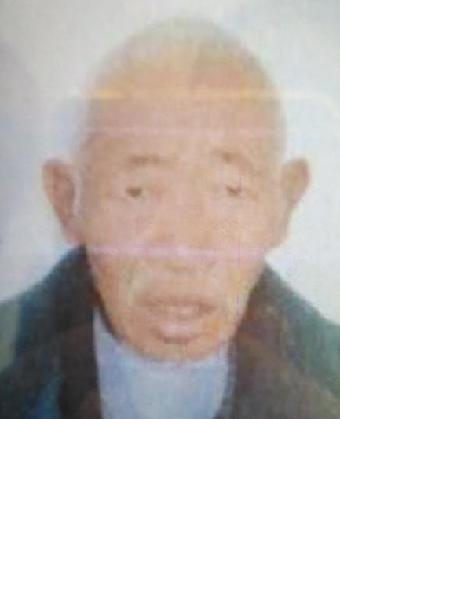 流浪人员男无名氏43许良利照片，让爱回家