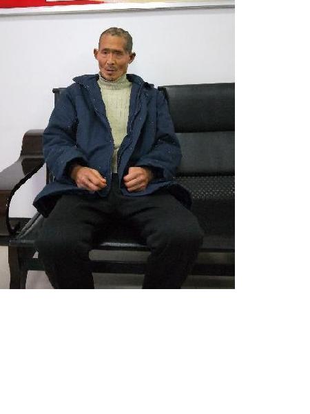 流浪人员孙大河照片，让爱回家