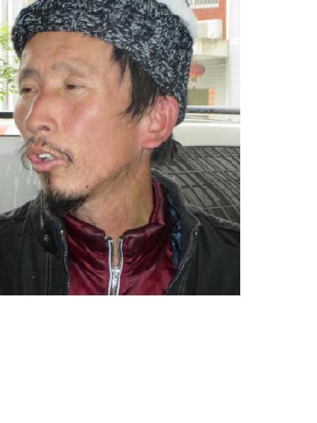 流浪人员无名氏BAM20160201照片，让爱回家