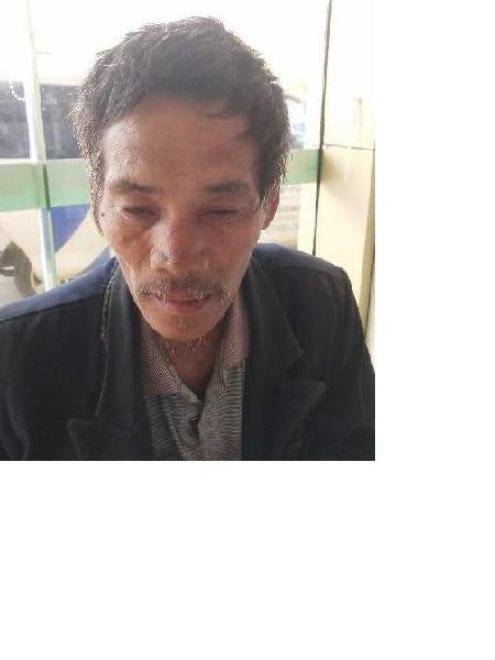 流浪人员无名男照片，让爱回家