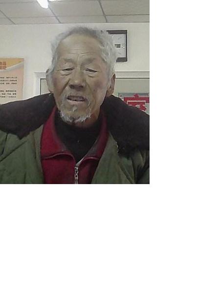 流浪人员石保真照片，让爱回家