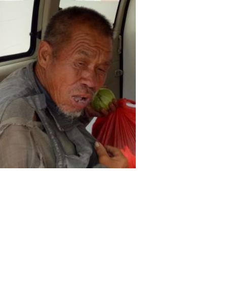 流浪人员廉康照片，让爱回家