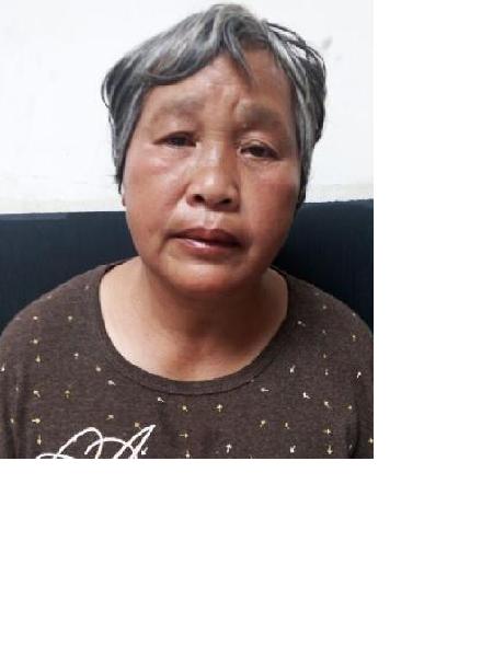 流浪人员无名氏女士9照片，让爱回家