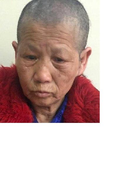 流浪人员警女190406照片，让爱回家