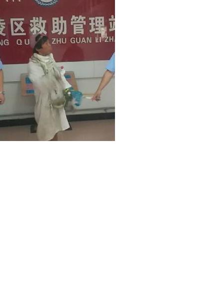 流浪人员不详照片，让爱回家