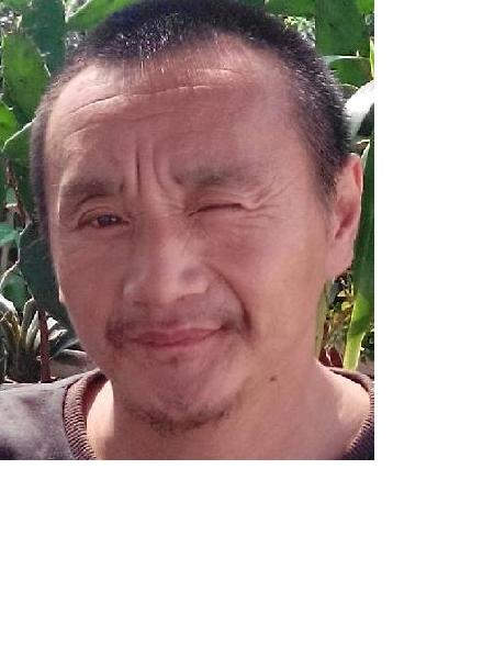 流浪人员永安男照片，让爱回家