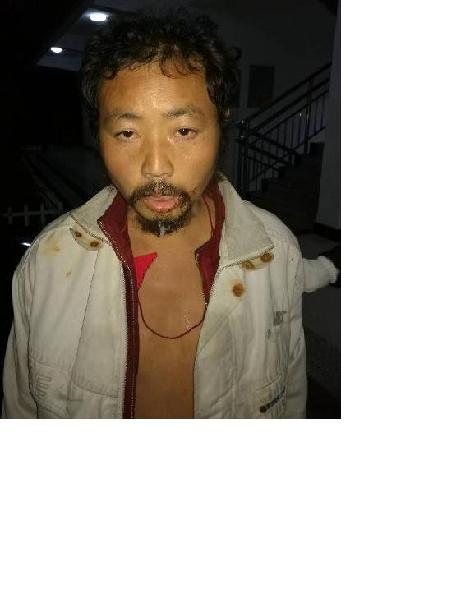 流浪人员无名男照片，让爱回家