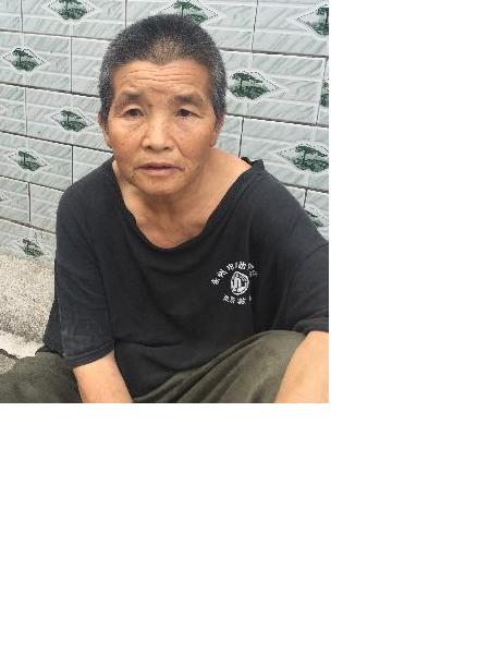 流浪人员张显美照片，让爱回家