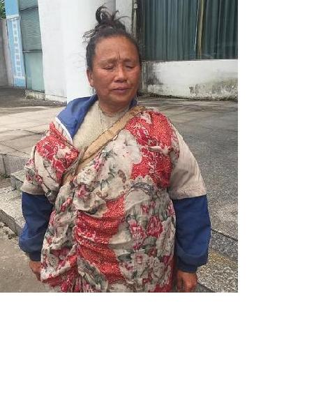 流浪人员王五香照片，让爱回家